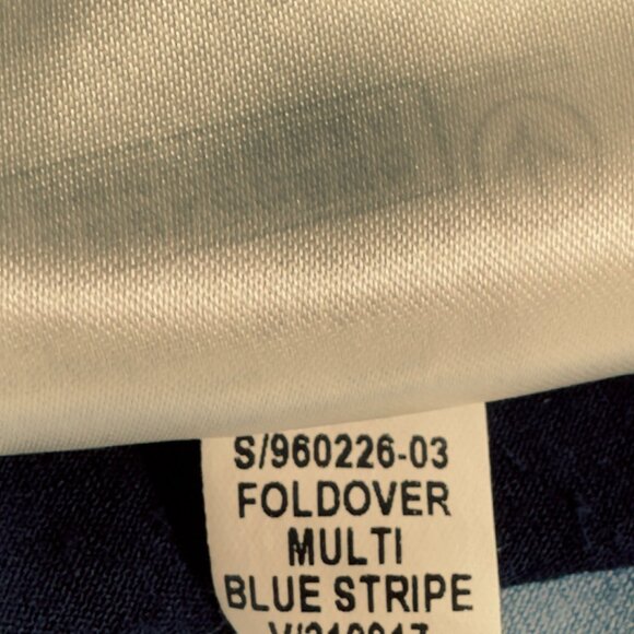 GAP Women's Blue Multicolor Striped Maxi Skirt Stretch Size S Petite - Picture 14 of 16